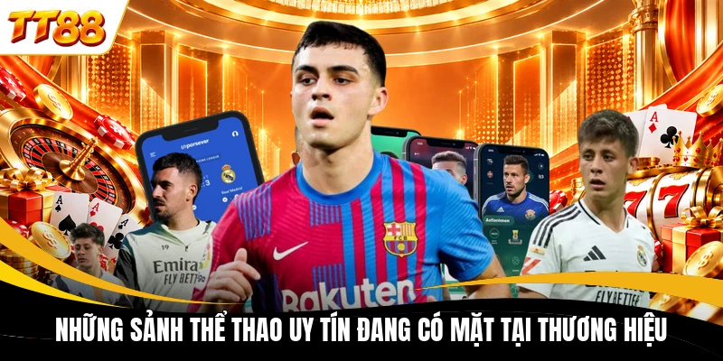 Những sảnh thể thao uy tín đang có mặt tại thương hiệu